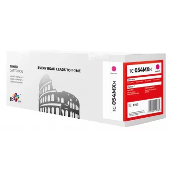 Tóner para Canon LBP620C 054H TC-054MXN Magenta 100%