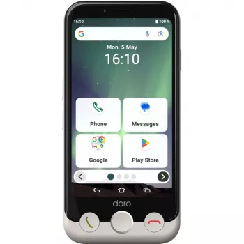 Smartphone Doro Aurora A10 4,5 pulgadas 4GB RAM 64GB negro blanco