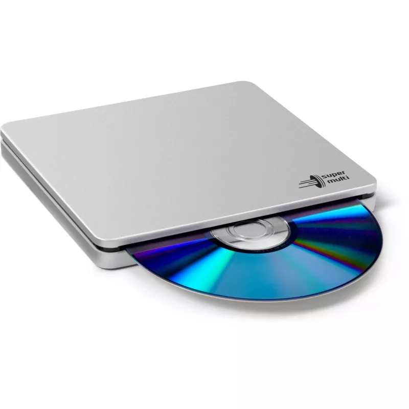 GP70NS50 SLIM, grabadora de DVD externa (plata, externa, USB 2.0, 5,25)