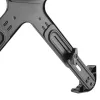 Soporte de escritorio para portátil MACLEAN MC-836 — regulable en altura, diseño ergonómico, negro, para uso horizontal del portátil (58,5×236×320 mm)