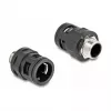 Racor para tubo DeLOCK 60454 M20 rosca exterior de latón negro