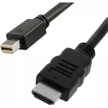 VALUE - cable de vídeo - DisplayPort / HDMI - Mini DisplayPort (M) a HDMI (M) - 3 m - apantallado - negro (11.99.5797)