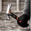 Fiskars 1020214 martillo de orejas negro, metálico, naranja
