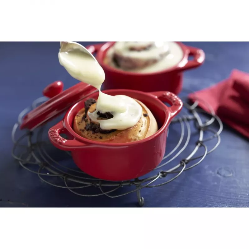 Staub Mini Cocotte Redonda, 4 uds. - 200 ml, Rojo