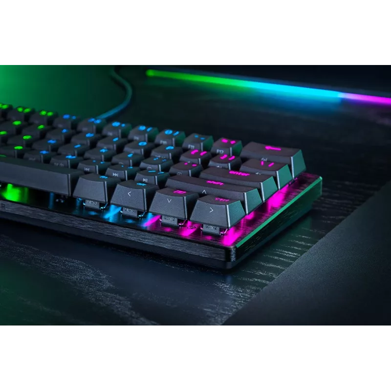 Teclado Razer Huntsman V3 Pro Mini Gaming USB QWERTZ Alemán Negro