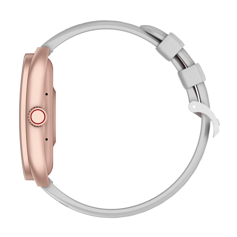Smartwatch Colmi P86 oro rosa con medidor de frecuencia cardíaca, sumergible