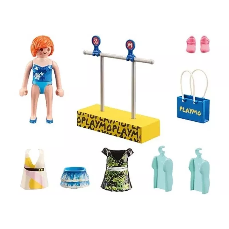 Playmobil 71539 My Life: puesto de ropa