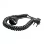 Cable de alimentación Bachmann 672.180 negro 2 m
