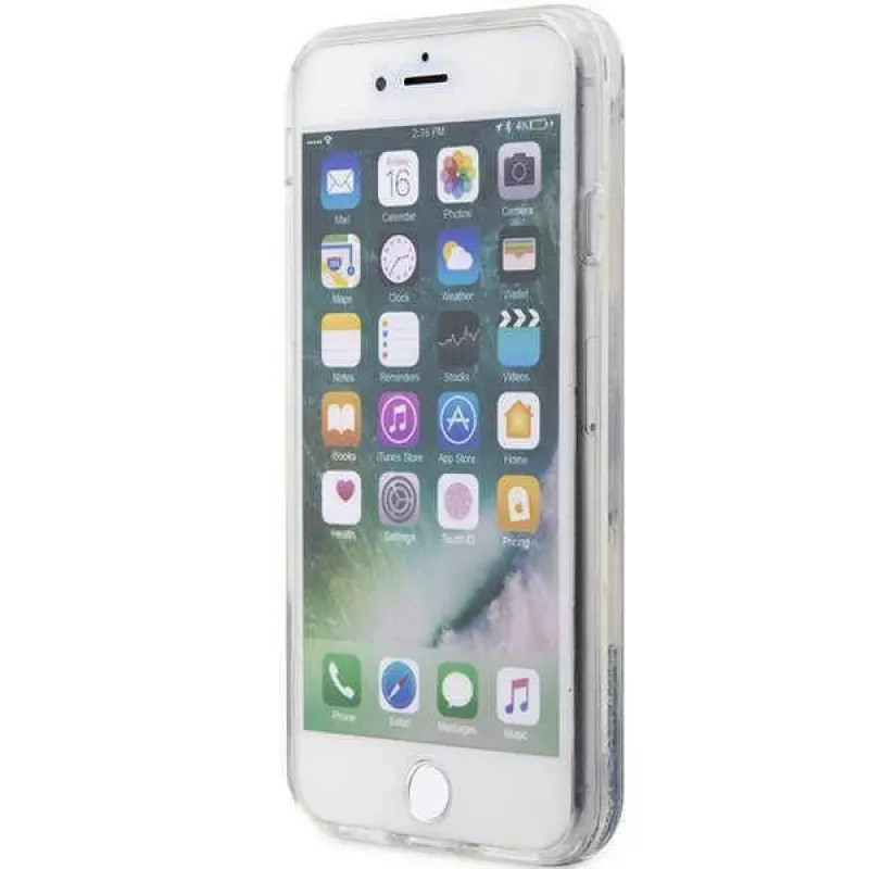 Karl Lagerfeld | Funda original IPHONE SE 2022/SE 2020/7/8 Karl Lagerfeld carcasa rígida brillo Choupette Head (KLHCI8LNCHCS)