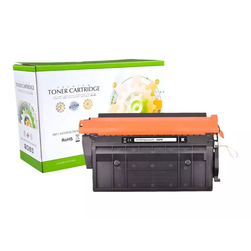 Cartucho de tóner STATIC compatible con HP CF259X negro compatible 10.000 páginas
