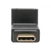 Tripp Eaton Tripp Lite Series adaptador convertidor USB-C a USB Type-C en ángulo recto M/H 10Gbps 3A - adaptador USB - 24 pines USB-C (M)
