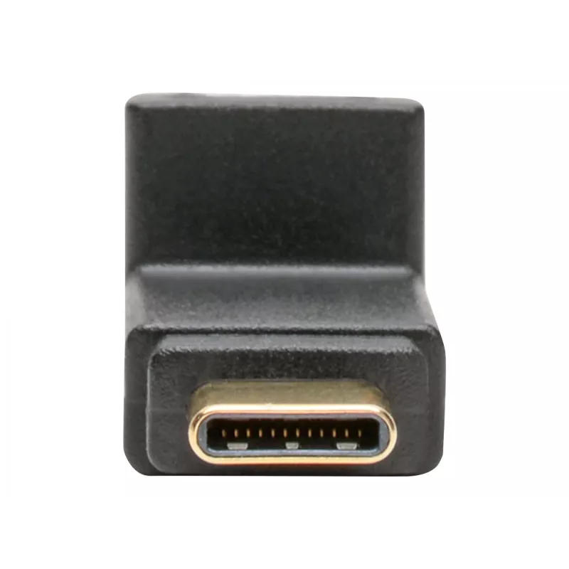 Tripp Eaton Tripp Lite Series adaptador convertidor USB-C a USB Type-C en ángulo recto M/H 10Gbps 3A - adaptador USB - 24 pines USB-C (M)