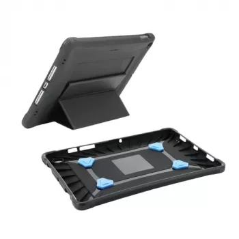 Mobilis PROTECH - Funda trasera para tablet - reforzada, soporte + correa de mano - TFP 4,0 - Negro - para Apple 10.9 iPad (10.ª generación) (053019)