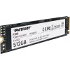 SSD interna PATRIOT P300 512 GB M.2 PCIe NVMe — Lectura 1700 MB/s, Escritura 1200 MB/s, 3D NAND, 3,8 mm, TBW 240