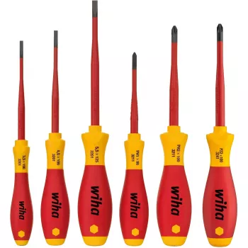 Set de destornilladores Wiha SoftFinish electric schlankFix 3201K601