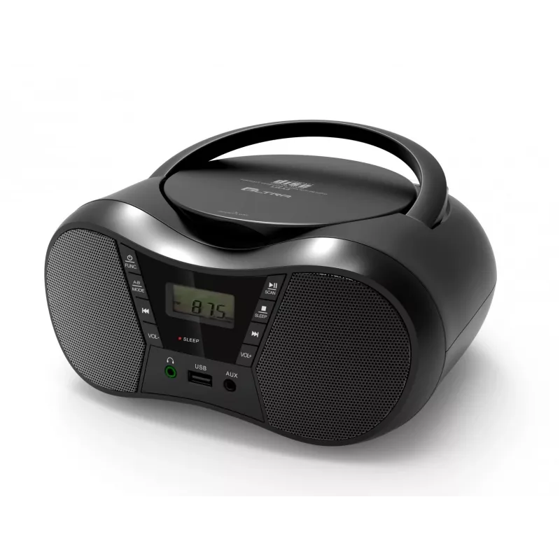 Reproductor de radio CD LILA2 USB/BT negro