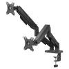 Savio UM-04 Soporte de mesa para monitor de doble muelle 17