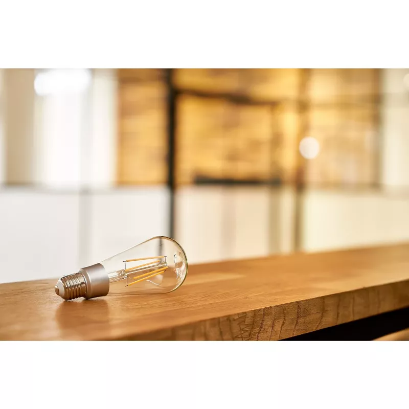 Bombilla inteligente Shelly Vintage ST64 Wi-Fi transparente 230 V