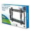 Soporte de pared para TV Esperanza PERSES para pantallas de 35,6–127 cm (14 inch–50 inch), VESA 75x75–200x200, máx. 25 kg, negro