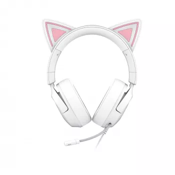 Auriculares Razer Kraken Kitty V3 X — auriculares gaming con iluminación RGB, diseño ligero, micrófono integrado