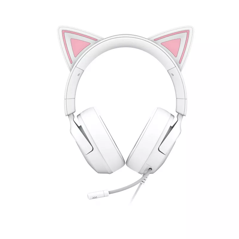Auriculares Razer Kraken Kitty V3 X — auriculares gaming con iluminación RGB, diseño ligero, micrófono integrado