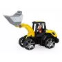 Bulldozer de juguete Lena Truxx 2 caja abierta 04512, vehículo de construcción de plástico, juguete de empuje, tamaño compacto