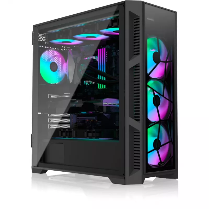 PONOS Ultra, Torre Midi, PC, Negro, ATX, EATX, micro ATX, Mini-ITX, SPCC, Caja