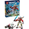LEGO DREAMZZZ 71497 Cooper's Tiger Mech y Zero's Hot Rod Car