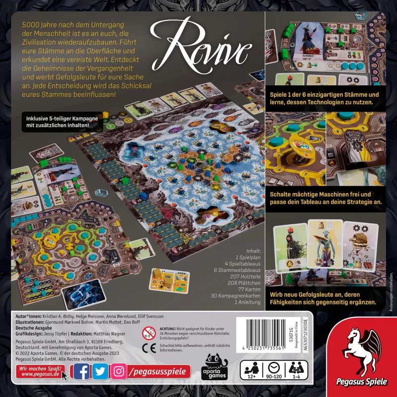 Pegasus Spiele Revive Revice juego de mesa