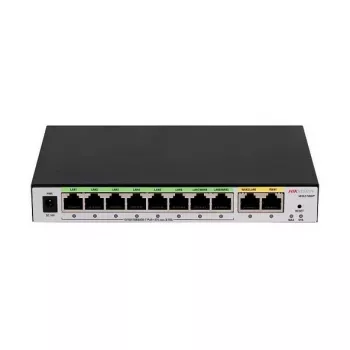 Router PoE Hikvision DS-3WG210GP-SI con 10 puertos PoE