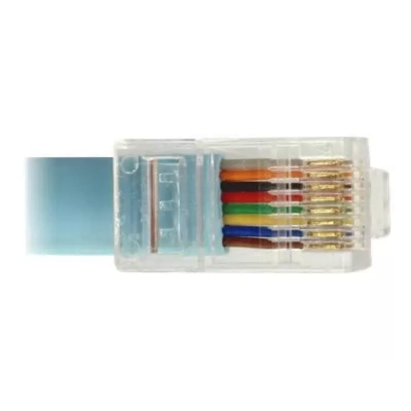Delock cable adaptador de consola USB 2.0 a serie RS-232 RJ45, 3 m, azul