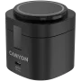 Estación de carga inalámbrica 4 en 1 Canyon, 30W máx, tamaño: 70x70x70,3 mm, peso: 414 g, con cargador de 65W y cable de 1 m, negra