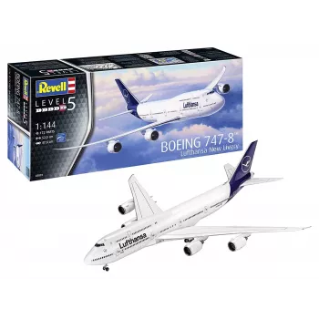 Avión Revell Boeing 747-8 Lufthansa New Livery