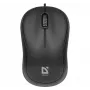 Ratón óptico con cable DEFENDER PATCH MS-759 USB Type-A, ambidiestro, 1000 DPI, negro