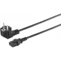 Cable de alimentación negro 10 m ShiverPeaks 60007-10