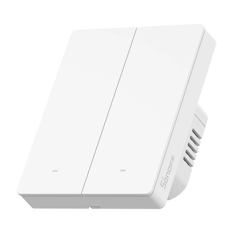 Interruptor de pared WiFi Sonoff M5-2C-80W 2 canales para marco