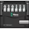 Wera Juego de puntas 7 piezas Bit-Check 7 Universal 4 05135810001 Phillips Phillips, Phillips Pozidriv, Torx interior (05135810001)