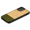 Funda para móvil Man and Wood para iPhone 12 mini – bosque de bambú negro