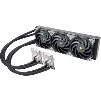 Radiador SILVERSTONE SST-XE360PDD refrigeración líquida 360mm, negro/plata