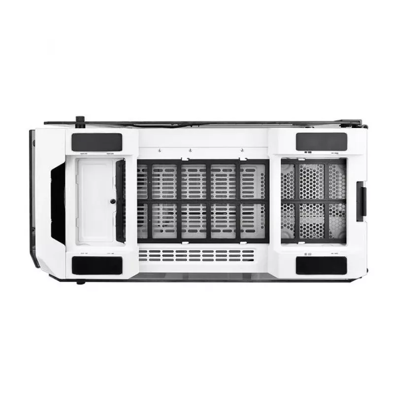Caja View 71 Riing Tempered Glass E-ATX Full Tower - Snow Edition