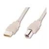 Cable USB 2.0 5M A-B / M-M Gris Classic