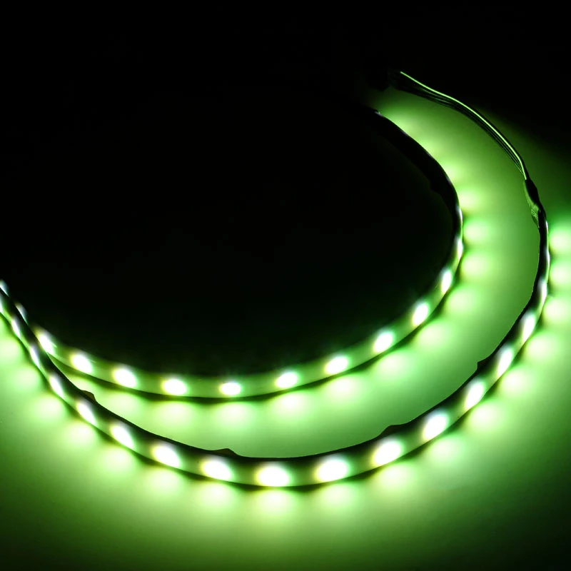 SilverStone SST-LSB01 concentrador LED RGB con 2 tiras LED, negro