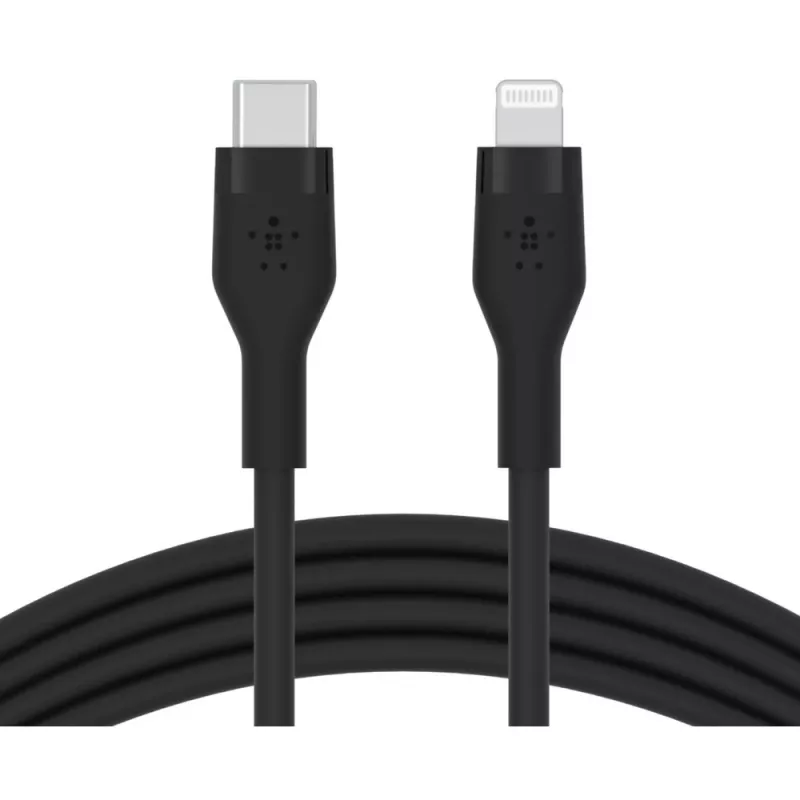 Cable Lightning 2 m Belkin CAA009BT2MBK USB-C a Lightning negro