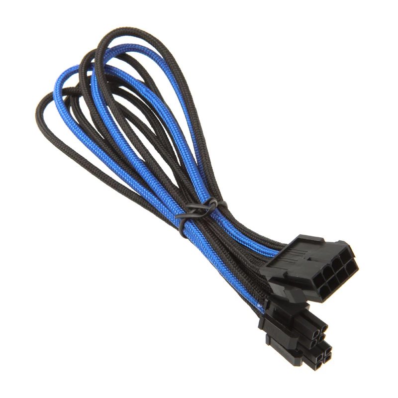 Cable Silverstone EPS 8 pines a EPS/ATX 4+4 pines, 300 mm - negro/ (SST-PP07-EPS8BA)