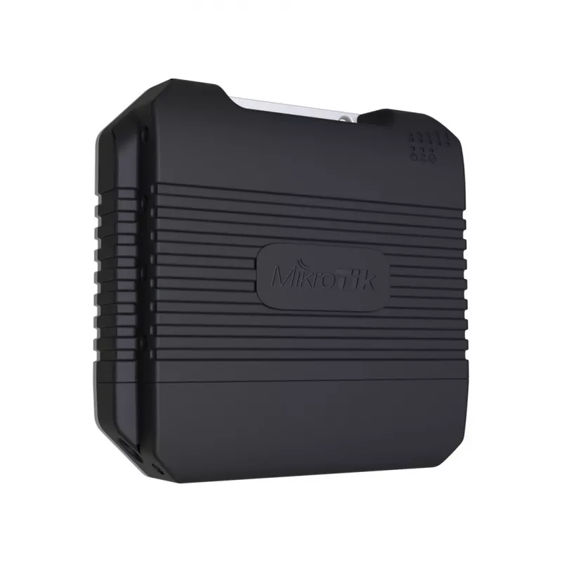 MikroTik LtAP LTE6 kit LtAP-2HnD&FG621-EA punto de acceso LTE, 4G LTE Cat.6 300 Mbit/s, Wi-Fi 4 2,4 GHz, 1x Gigabit Ethernet, entrada PoE, GPS, negro