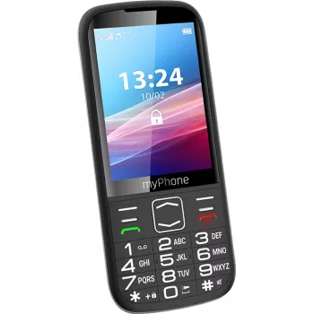 myPhone HALO 4 LTE | Negro | 3,5 pulgadas | TFT | 128 MB | 64 MB | Dual-SIM | 3G | Bluetooth | Resolución de cámara principal 2 MP | 2500 mAh