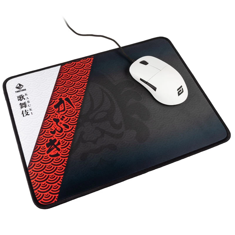 Alfombrilla de ratón Traitors KABUKI Speed TRDKAB35M — superficie gaming de baja fricción, rectangular