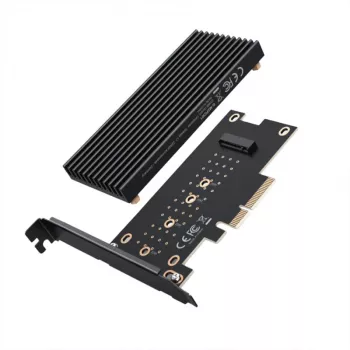 Adaptador interno M.2 PCIe GRAUGEAR G-M2PCI01 conector macho negro 128mm