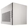 Caja Mini-ITX SILVERSTONE SST-SG15S, caja compacta de aluminio plateado