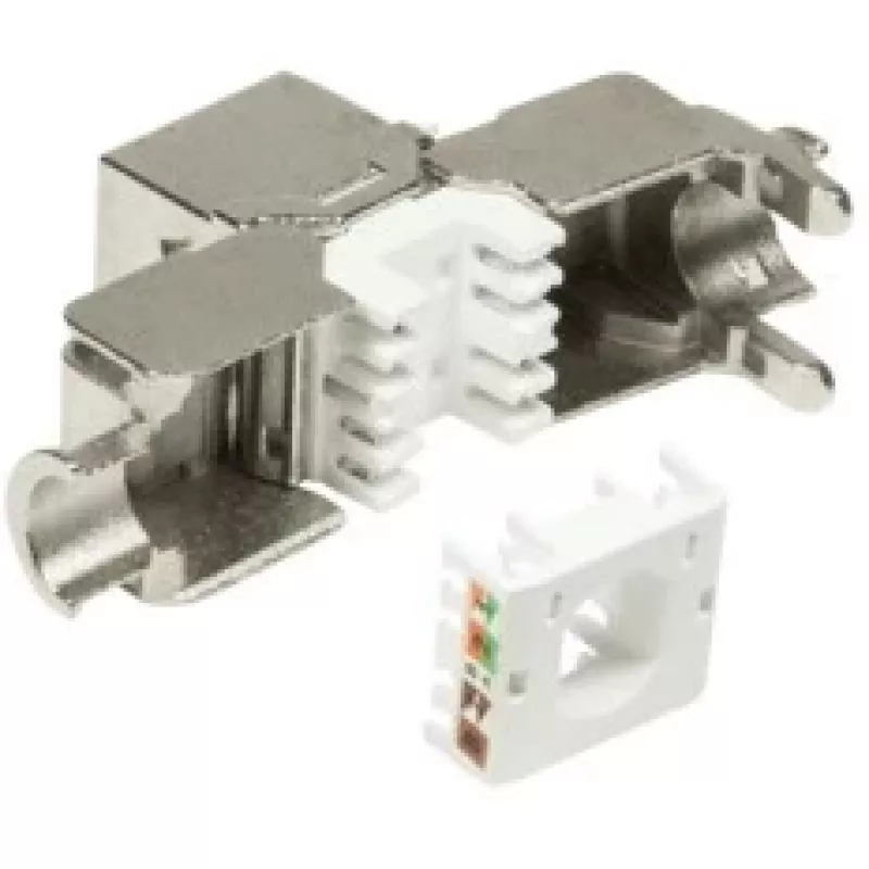 Toma de red RJ-45 LogiLink NK4003 Plata